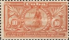 Courier Riding a Bicycle