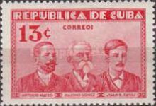 Antonio Maceo, Maximo Gomez and Juan B. Zayas