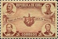 Maceo, Bolivar, Juarez, Lincoln and Coat of Arms