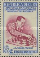 Capablanca Making The Exact Play