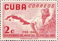 Map and Man Picking Coffee Beans