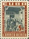 Martí among workers in Ibor City, Florida
