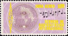 Globe, radio waves, notes