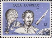 M. Perez, aviation pioneer; Balloon, space capsule