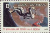 Leonov taking first space walk
