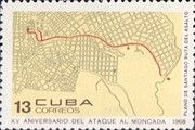 Map of Santiago de Cuba