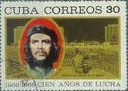 E. Guevara, F. Castro in a speech