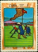Cultivating rice-fields