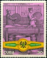 Packing of cigars in the 19th century, "Gran Peña" - cigar b
