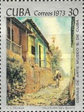 Alley in Guayo, by Tejada.