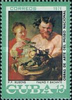 P.P.Rubens, Faun and Bacchus