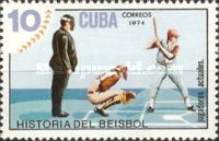 Baseball players in action