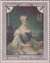 "Portrait of a Lady" (Louis Tocqué (1696-1772))