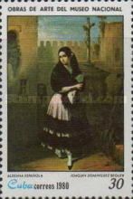 Spanish Girl, Joaquín Domínguez Bécquer