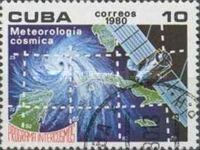 Satellite, grid lines and map (Meteorology)