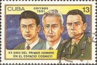 B.Egorov, K.Feoktistov, V.Komarov - 1st  spaceship crew of 3