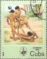 ESPAMER'85. Ball-game of pre-columbian indians