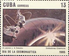 A.Sokolov & A.Leonov. "Space welders", 1967