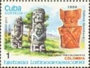 Archaeological park, San Augustin and Quimbayan statuette