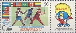 Different sports and flags