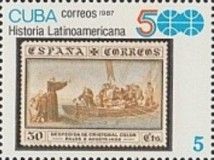 Departure of Columbus from Palos, 1492 (Mi ES 511)