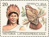 Atlacatl Indian of El Salvador