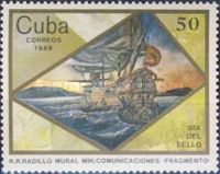 Postal Sailboat