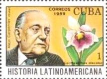Alejo Carpentier and Cochleanthes discolor