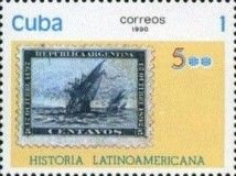 Stamp of Argentina