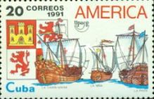 "Santa Maria", "Nina" and "Pinta"