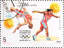 Men's high jump and women's discus