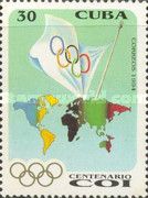 Flag, world map