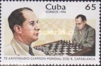 Portrait, seated at chess board