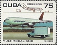 Airplane and Delivery Van