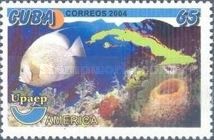 Coral Reef, Outline Map of Cuba