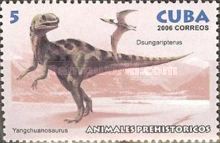 Yangchuanosaurus, Dsungaripterus