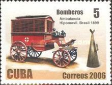 1899 Horse-drawn ambulance, Brazil