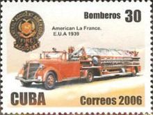 1939 American La France ladder truck, US
