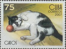 Cat with Ball