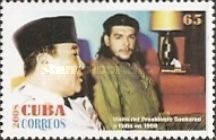 Soekarno with Che Guevara