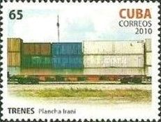 Coaches with containers