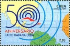 Map with transmitter logo