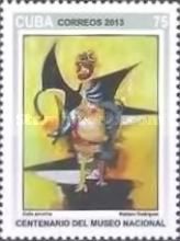 Yellow rooster of Mariano Rodriguez