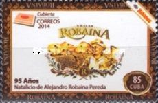 Logo of the cigar brand Robaina