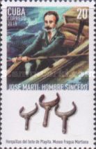 Martí in rowboat, carlocks