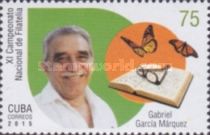 Gabriel García Márquez (1927-2014), writer, book, eyeglasses
