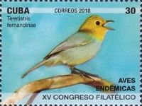 Yellow-headed Warbler (Teretistris fernandinae)