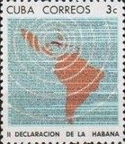Map of Latin America & Declaration Text, part 4|5