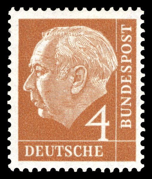 Prof. Dr. Theodor Heuss (1884-1963), 1st German President