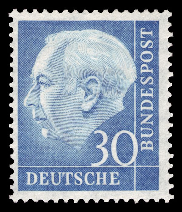 Prof. Dr. Theodor Heuss (1884-1963), 1st German President